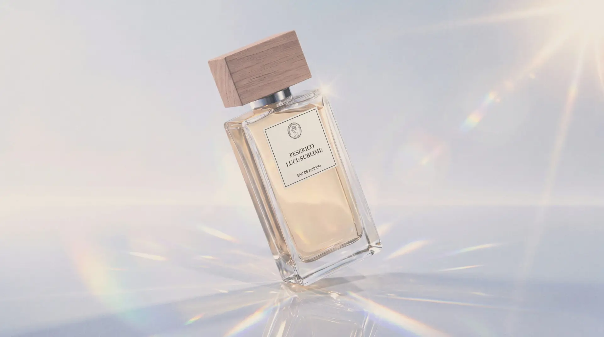 Immagine Ai generated del profumo Luce Sublime di Peserico